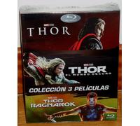 THOR TRILOGIA 3 FILM 3 BLU-RAY NUOVO SIGILLATO AVVENTURE (NON APERTO) R2