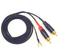 THORENS TD 110, TD 165, TD 166 MK2 Cavo rca giradischi, 140 cm, 55 in |3W