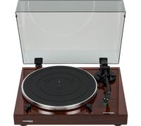 Thorens TD 202 noce - Giradischi vinile, Manuale, Preamplificatore integrato, MM, Trasmissione a cinghia, 33 giri, 45 giri, Celle incluse