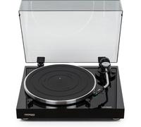 Thorens TD 204 A nero laccato - Giradischi vinile, Manuale, Preamplificatore integrato, MM, Trasmissione a cinghia, 33 giri, 45 giri, Celle incluse