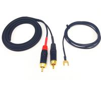 THORENS TD 321, TD 105, TD 150 MK2 Cavo rca giradischi, 140 cm, 55 in |3W