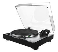 Thorens TD 402 DD nero laccato - Giradischi vinile, Semiautomatico, Preamplificatore integrato, MM, Trasmissione diretta, 33 giri, 45 giri