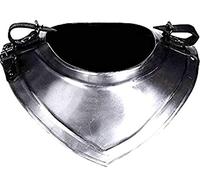THORINSTRUMENTS (con Dispositivo) Medievale Signore delle Battaglie Gorget - 18 Gauge