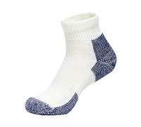Thorlo Mini-Crew Calzini da Corsa con Spessa Imbottitura White X-Large