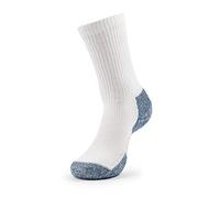 Thorlo XJ Calzini da Corsa, Bianco/Navy, M Unisex-Adulto