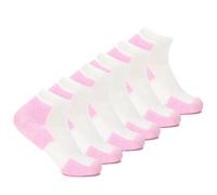 Thorlos Dwmxw Calzini da Passeggio, Rosa (6 Paia), M (Pacco da 6) Donna