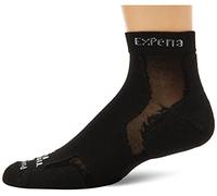 Thorlos Experia Calzini Fantasmini per attività Sportive, Unisex, Unisex, XCMU, Black/Black, S