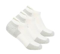Thorlos J Max Cushion Rolltop Running Socks Calze da Corsa, Bianco (3 Paia), M (Pacco da 3) Uomo