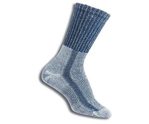 thorlos Lthw Max Cushion Hiking Crew Socks Thorlo-Calzini da Donna Leggeri da Escursionismo, Taglia M, Colore: Blu Ardesia, 7-9