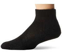 Thorlos Calzini da Tennis alla Caviglia con Cuscinetto Massimo, Nero (1 Paio), L Uomo