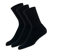 Thorlos TX Max Cushion-Calzini da Tennis Imbottiti, Nero (3 Paia), L (Pacco da 3) Unisex-Adulto