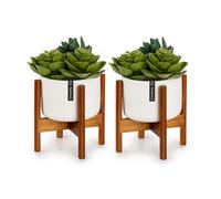 Thorn - Fioriera con portavaso, set da 2 pz., stile anni '50