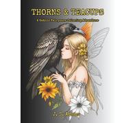 Thorns & Teacups: A Gothic Fairycore Coloring Adventure: Whimsical Fairies, Haunted Gardens, and Midnight Magic to Color