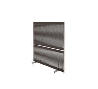 Thorup Copenhagen Anto Room Divider Wide Acciaio/Grigio Scuro