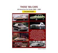 Those 80s Cars - American Catalog - Color Pages