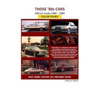 Those 80s Cars - GM (Color Pages)
