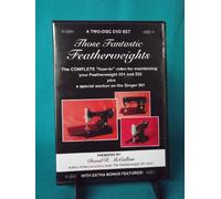 Those Fantastic Featherweights, The Complete How-To Video for Maintaining your featherweight 221 and 222 plus a Special Section on Singer 301, 2-Disc DVD Set, david McCallum