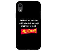 Those who can make you believe absurdities - Voltaire (Punk) Custodia per iPhone XR