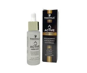 Thotale Active - Siero Viso Anti-Age Nutriente all'Acido Ialuronico, 30ml