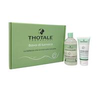 Thotale Cofanetto Bava di Lumaca - Set idratante e lenitivo, bagnoschiuma 400 ml e crema mani 100 ml