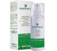 Thotale Deodorante Spray Adsorbente Attivo per Pelli Sensibili e Delicate, 100ml