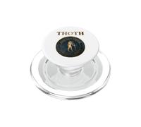 Thoth dio egizio della saggezza e della magia PopSockets PopGrip per MagSafe