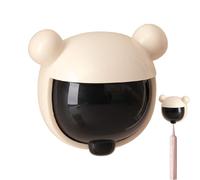 Thotocognio A Parete Montata - Portamedri Da Denti Di Fumetti Con Copertura - Accessori Per Bagno A Parete Carini Per Bambini, Casa, Doccia, Viaggio, Dormitorio, Specchio, Cassetto, Lavandino, Famigli