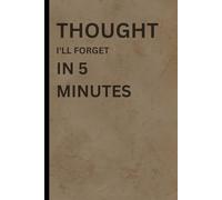 Thought I'll forget in 5 minutes: A funny Gifts Notebook