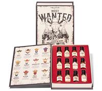 Thoughtfully Gourmet, Wild Western, salsa barbecue e rubs set regalo, include barbecue al miele, Montreal BBQ Rub & altro, ottimo regalo per uomini, set da 12