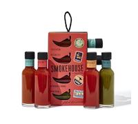 Thoughtfully Set regalo di salsa piccante globale, con sapori ispirati a livello internazionale, tra cui mango portoricano, habanero, salsa piccante in stile messicano e altro ancora, set da 4