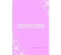 Thoughts Diary: Sometimes all it takes is writing it down