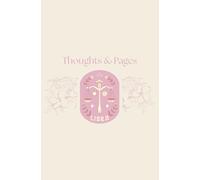 Thoughts & Pages: Libra Zodiac Journal, Minimalist Lined Notebook with an Astrological Mantra for Mindful Reflection, Self-care & Creative Writing