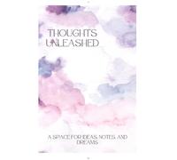 Thoughts Unleashed: Notebook - Pack of 1 | Single Line | 300 Pages | A4 - 29.7cm x 21.0cm |Lined notebook | Blank journal | Daily notes | Writing ... Everyday writing | Creative writing notebook|