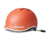 Thousand Casco bicicleta adulto Heritage - Casco mtb uomo ventilato con sistema antifurto PopLock - Ideale per bicicletta urbana, skate o pattini per uomini e donne - Heritage 2.0 Apricot Crush, L