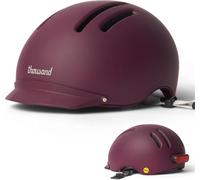 Thousand Chapter MIPS Casco da Bici per Adulti - Fanale Posteriore a Led, Certificato di Sicurezza per Ciclismo e Bici, Leggero e a Profilo Basso, Uomo e Donna, Sistema di Bloccaggio PopLock