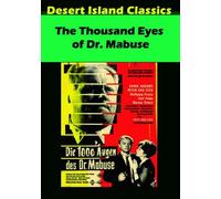 Thousand Eyes of Dr. Mabuse, The (DVD) Peter van Eyck Dawn Addams