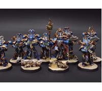 Thousand Sons Rubric Marines (unità 10 uomini) COMMISSIONE dipinto WARHAMMER 40k