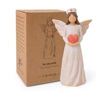 thovorrnl Regali per infermiere per donne, statua di infermiera angelo per laurea in scuola di infermieristica, festa degli infermieri, commemorazioni di pensionamento o come segno di apprezzamento