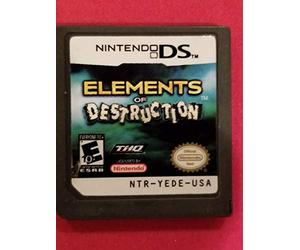 THQ Elements of Destruction, Nintendo DS Basic Nintendo DS Inglese videogioco
