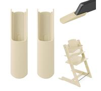 THQAE 2 Pcs Protezione Antiribaltamento per Seggiolone Stokke Tripp Trapp, Set di Pattini Estesi come Accessorio, Prolungamento della Base, Coprigamba per Seggiolone