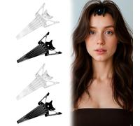 THQAE 4 Pezzi Pettine per capelli,Clip Della Radice Del Volume,per Aumentare il Volume alla Radice,la Spazzola Styling Dona Maggiore Pienezza ai Capelli