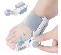 THQAE Alluce Valgo Correttore, Correttore Valgo Pollice Regolabile, Tutore Alluce Valgo, Alluce Rettilineo, Riduce la Tensione Giorno e Notte, Unisex per Piede Sinistro o Destro