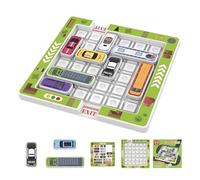 THQAE Gioco di Puzzle di Logica, Giochi da Tavolo Scappa Dagli Ingorghi, Gioco Tavolo per Tutta la Famiglia, Giochi Montessori Legno Giocattoli Educativi Bambini Idea Regalo per Bambine 3 4 5 6 7 8 9+