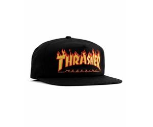 Thrasher Cappello Uomo Taglia Unica Nero Black