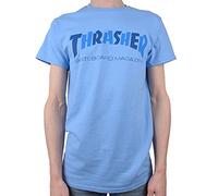 Thrasher Checkers Blue Maglietta Unisex Adulto