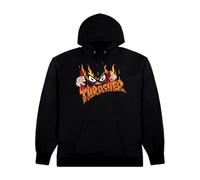 Thrasher Felpa con cappuccio Skateboard Magazine Sucka Free By NeckFace Skate Sweatshirt, nero, Medium