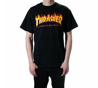 Thrasher Fiamma Black T-Shirt