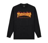 THRASHER Flame Long Sleeve Maglietta Manica Lunga Uomo