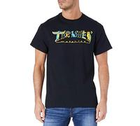 THRASHER Hieroglyphic Maglietta Unisex Adulto, Nero, M