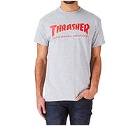 THRASHER Maglietta Skate Mag, a maniche corte, colore erica scuro, M